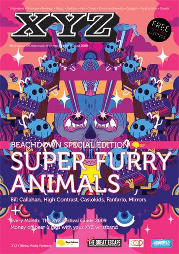 XYZ August issue hits the streets with exclusive Super Furry Animals artwork and interview