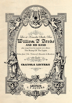 PREVIEW: William D. Drake + Crayola Lectern, Komedia