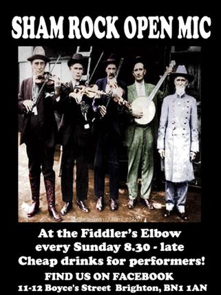 SHAMROCK OPEN MIC @ Fiddler’s Elbow