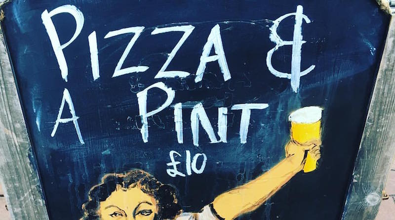 Pizza & A Pint for £10 @ The Quadrant!
