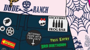 Super Dude Ranch, Sticky Mike's Frog Bar, Saturday 18 June