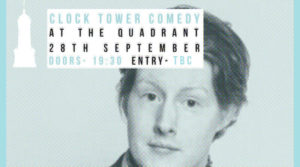 Luke Benson – Clock Tower Comedy, The Quadrant, Thursday September 28