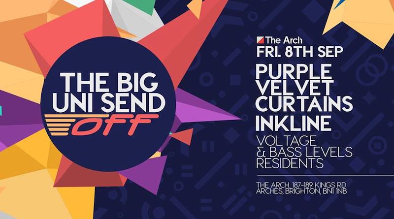 The Big Uni Send Off, The Arch, Friday September 8, 11pm
