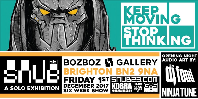 Keep Moving, Stop Thinking – SNUB23 Solo Show