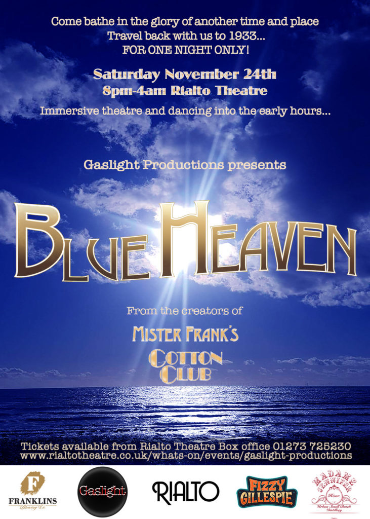 Blue Heaven Immersive Theatre at Rialto Theatre Brighton