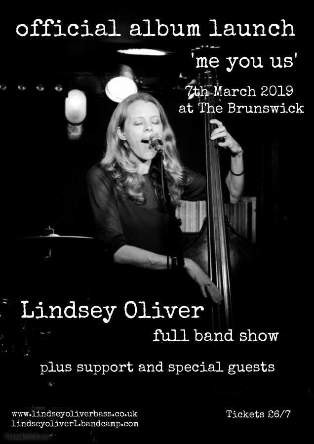 Lindsey Oliver – official album launch at The Brunswick