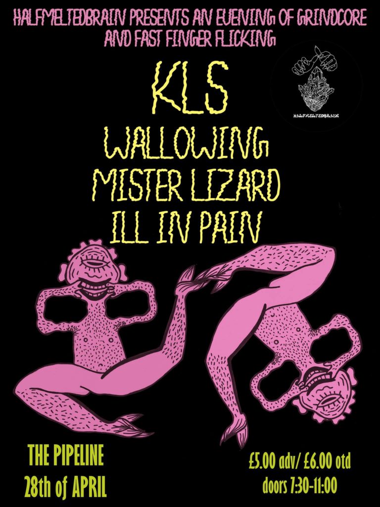 KLS //WALLOWING//MISTER LIZARD//ILL IN PAIN