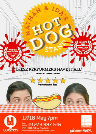 Nathan & Ida's Hot Dog Stand at Brighton Fringe
