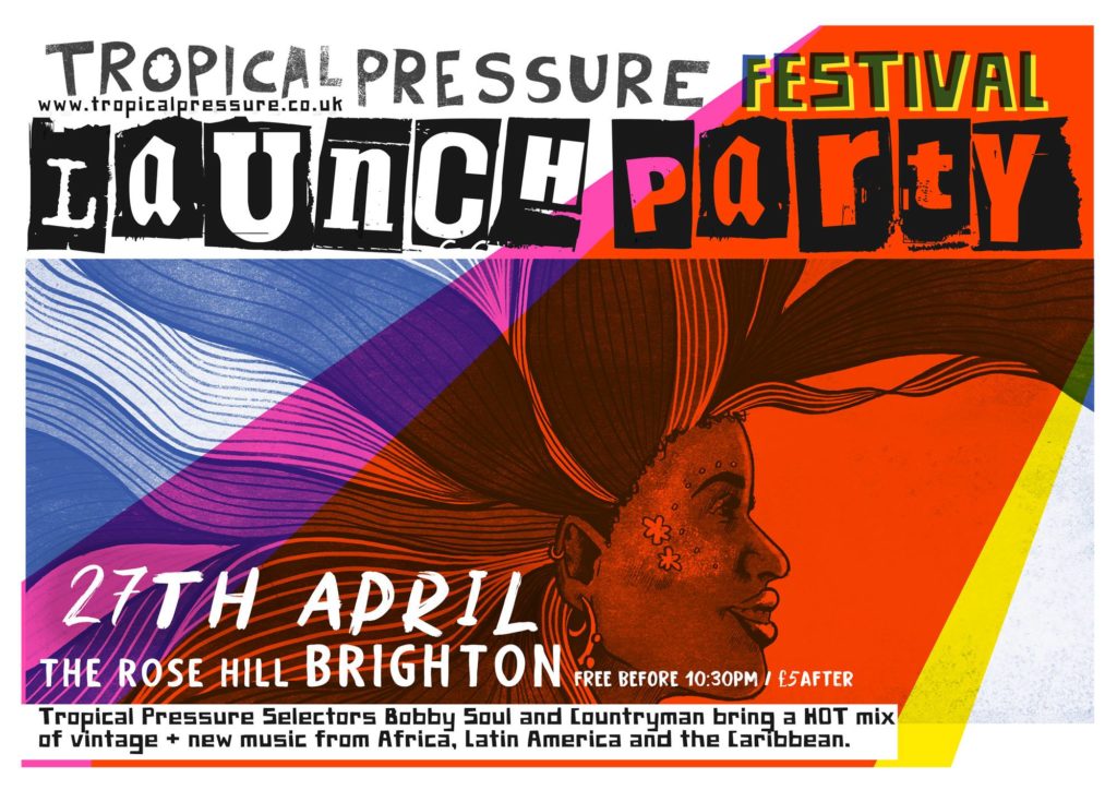 Tropical Pressure Festival Launch Party – Brighton