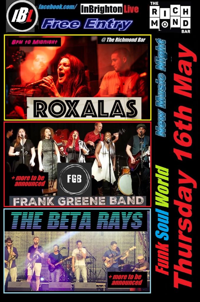 Roxalas, Frank Greene Band, The Beta Rays: IBL