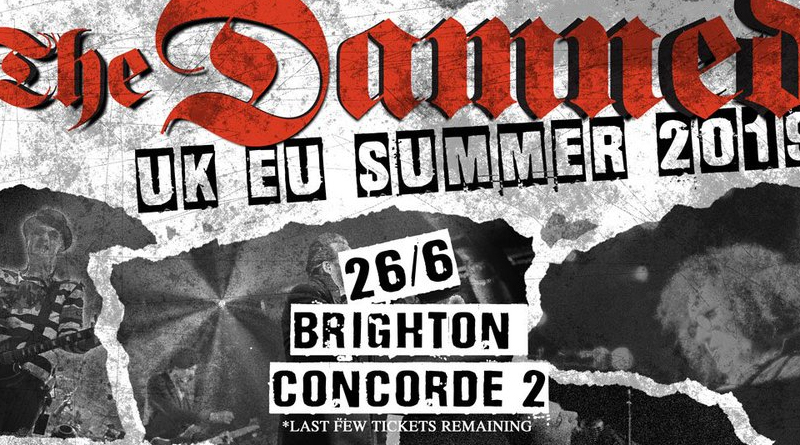 The Damned @ Concorde2 June 26th-27th
