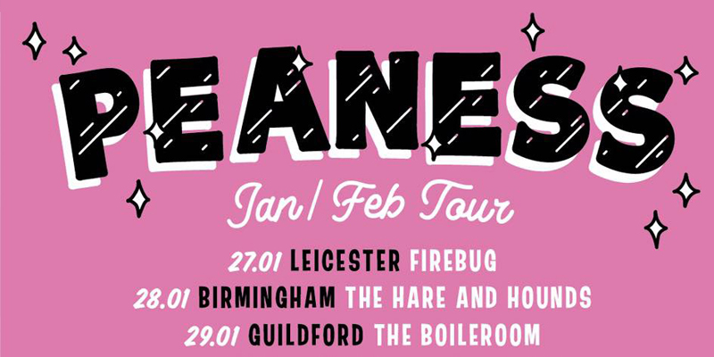Indie-Poppers Peaness Come To Brighton + Special Guests @ The Prince Albert