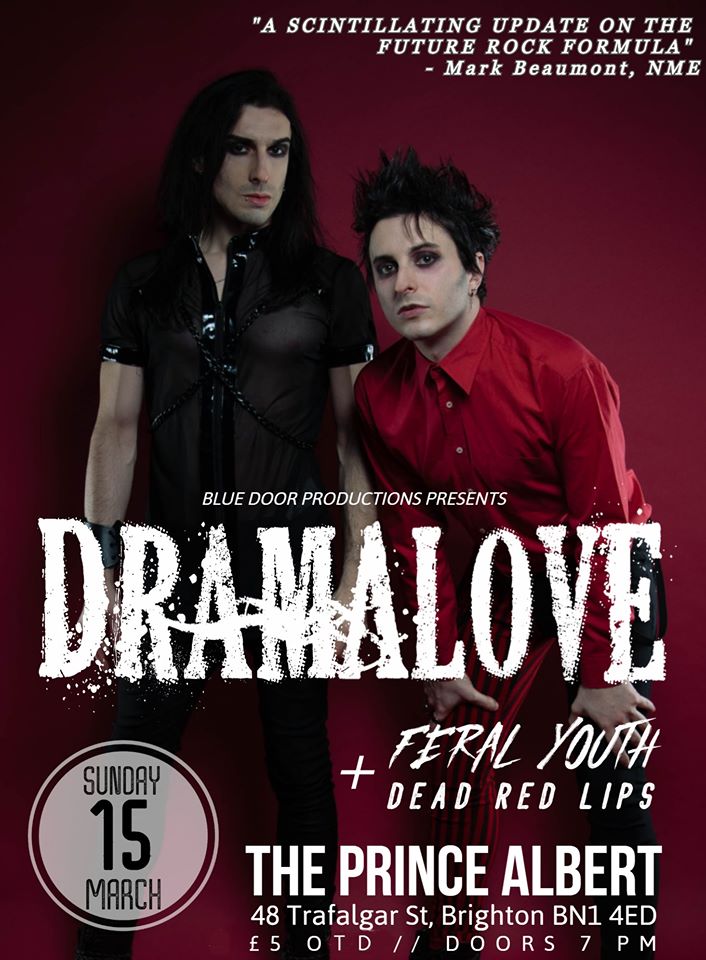 Dramalove / Feral Youth / Dead Red Lips