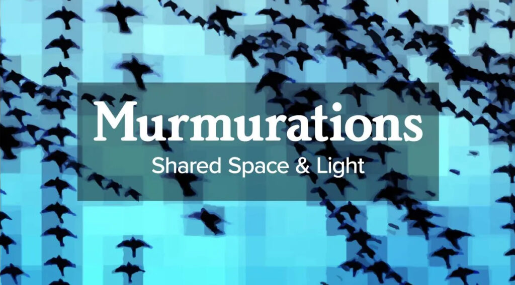 Murmurations by Shared Space and Light