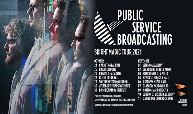 Public Service Broadcasting – Bright Magic Tour 2021