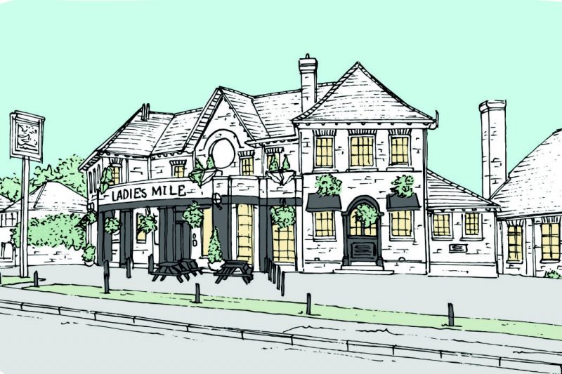 Christmas Menu – The Ladies Mile Pub
