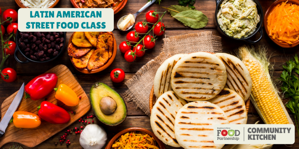 Latin American Street Food cookery class (in person)