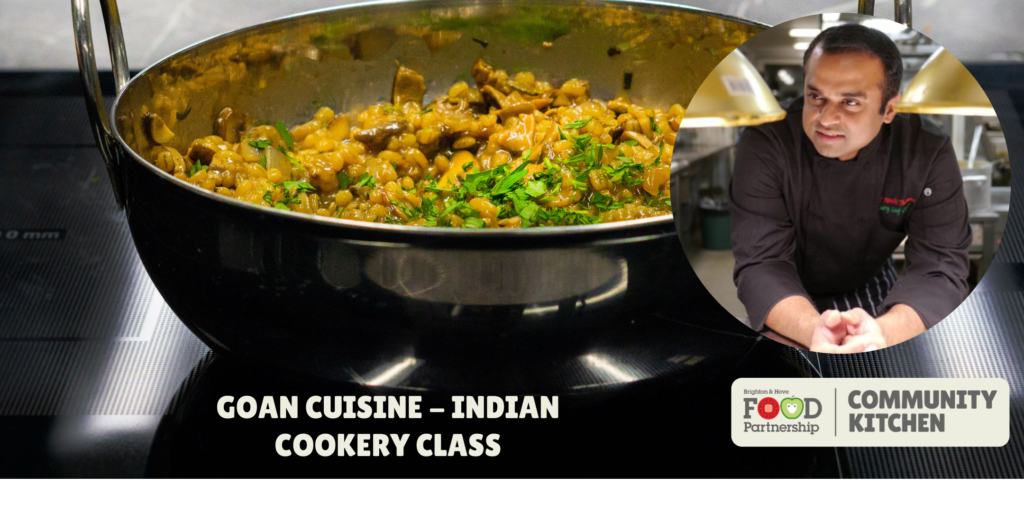 Goan cuisine – Indian cookery with Chef Kanthi from Easy Tiger (in person)