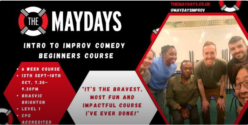 Level 1 of The Maydays shortform improvised comedy courses for beginners @ Bhasvic