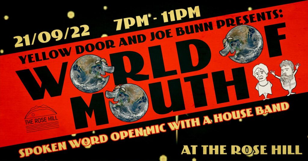 World of Mouth: Spoken Word open mic with a House Band