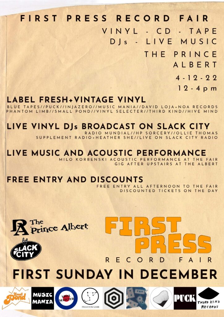 First Press Record Fair