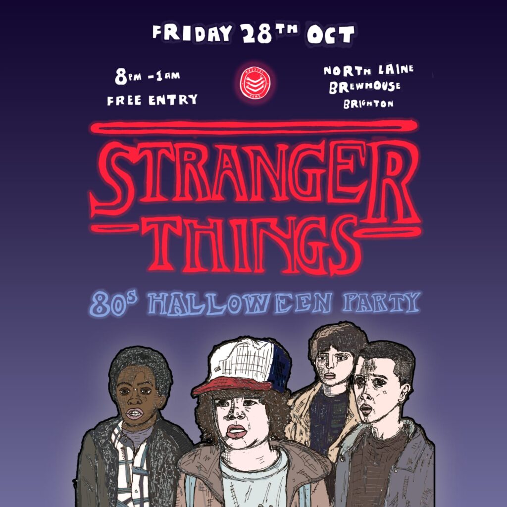 Stranger Things: 80s Halloween Party @ North Laine Brewhouse