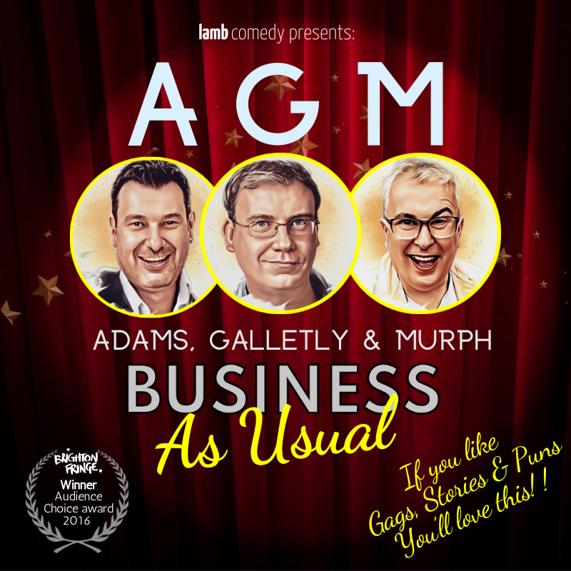 Lamb Comedy Presents: AGM – Business As Usual @ The Actors Pub