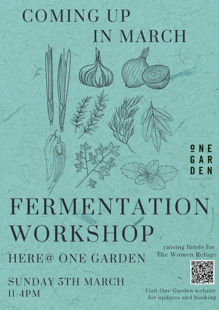 Fermentation Workshop at One Garden Brighton
