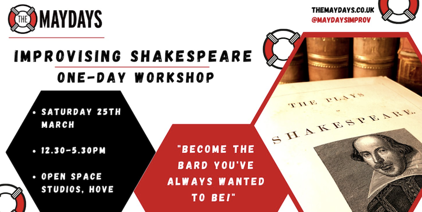 Improvising Shakespeare One-day Workshop with The Maydays, Jenny Rowe