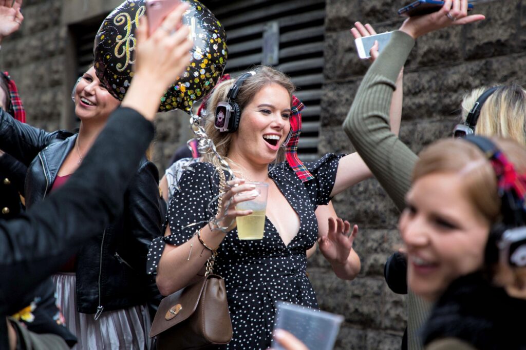 Brighton Boogie Shoes Silent Disco Walking Party