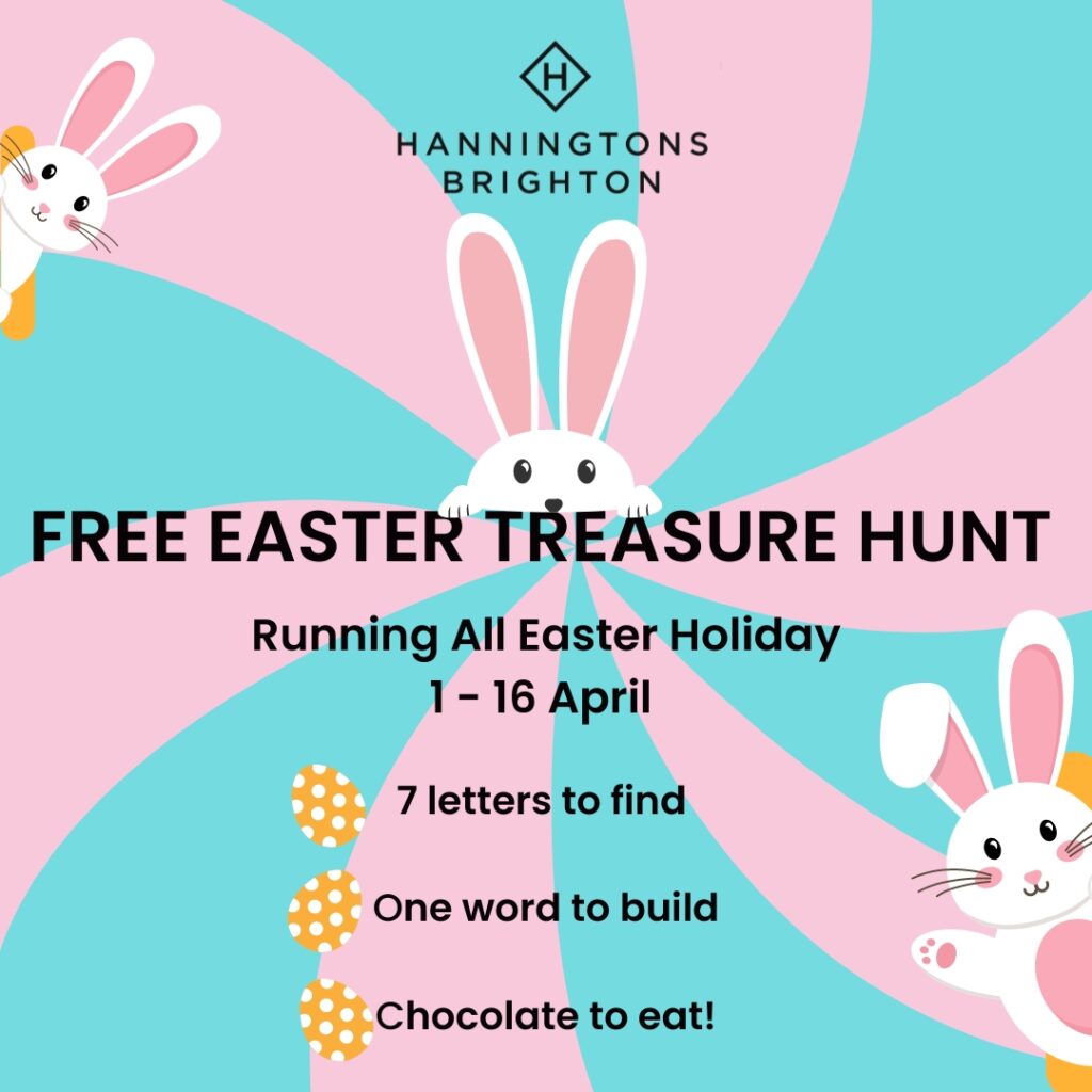 Free Easter Egg Hunt at Hanningtons Lane