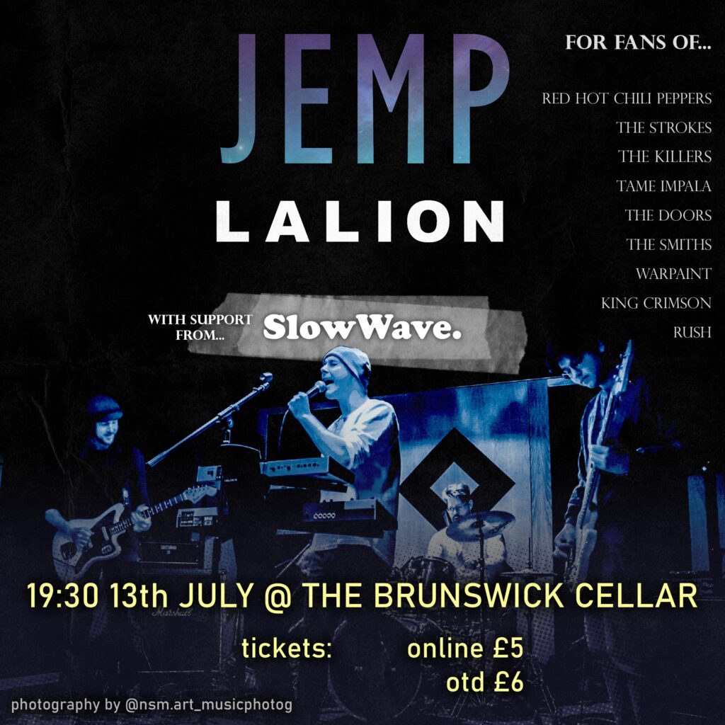Jemp Lalion Live @ The Brunswick Cellar Bar