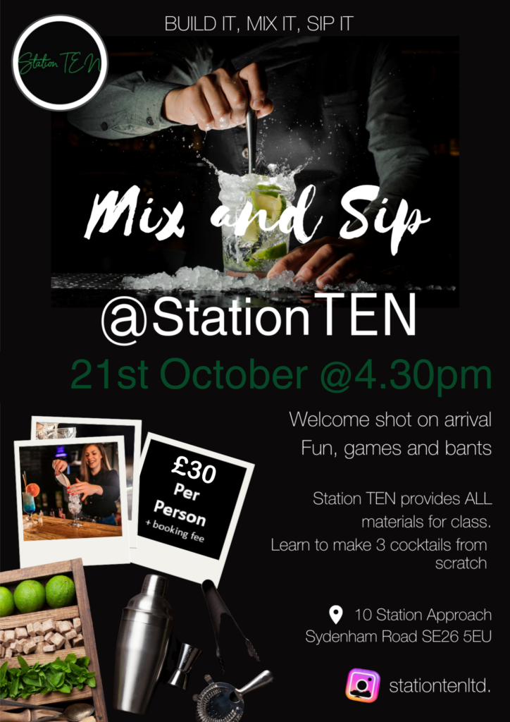 Mix and Sip @StationTen