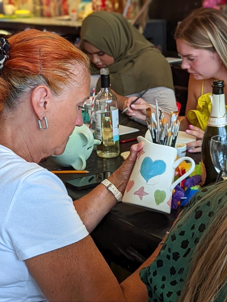 art-ful evenings- Adult Pottery Painting