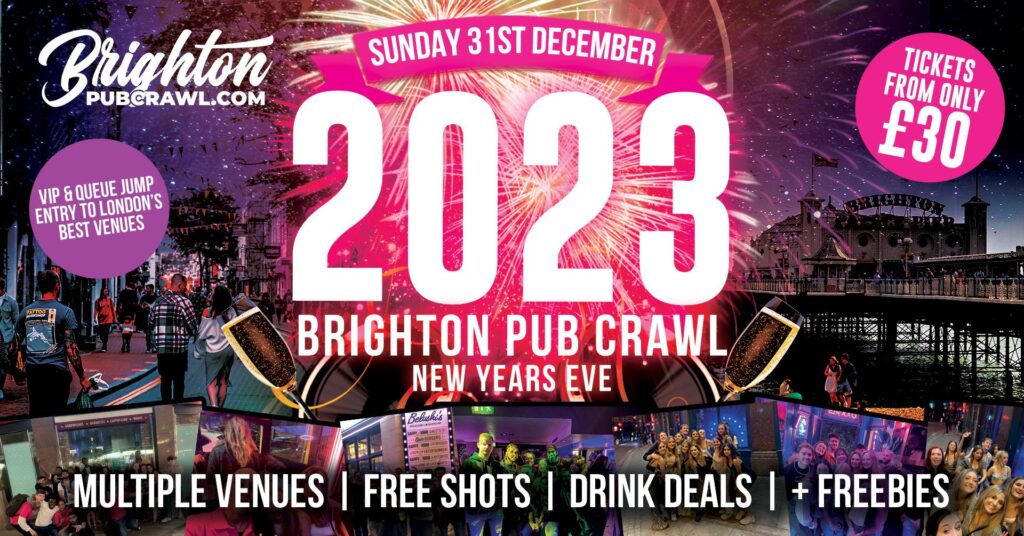New Year’s Eve Pub Crawl Brighton