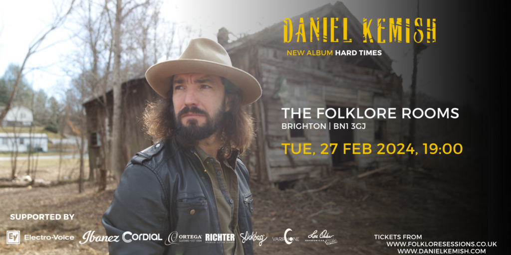 Daniel Kemish Live @ The Folklore Rooms, Brighton