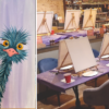 Paint Night - Horsham - 'Funny Ostriches'