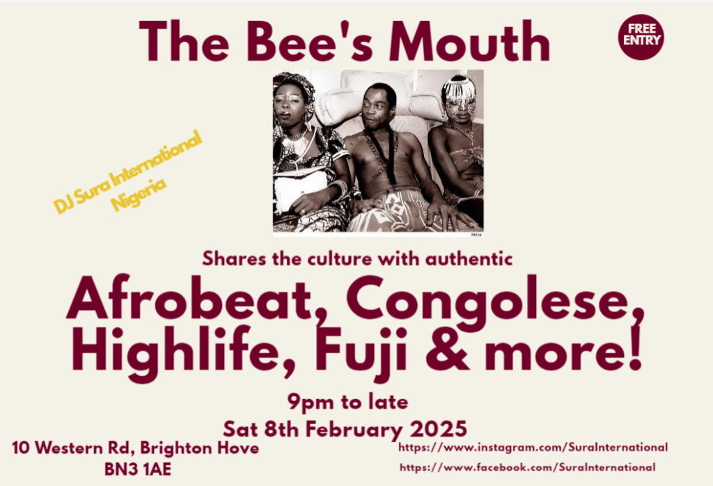 Afrobeat Brighton Party