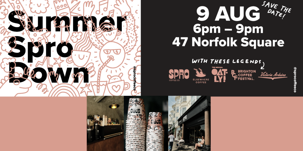 Summer Spro down X VA/Oatly/Spro/Elsewhere
