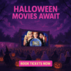 Halloween showing of Hocus Pocus at Saltdean Lido, Brighton