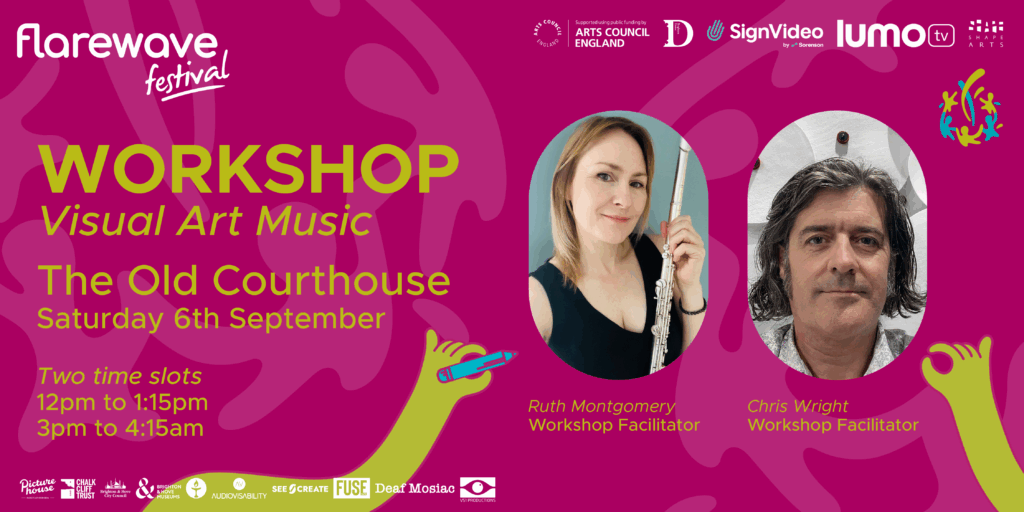 ‘Visual Art Sound Patterns’ with Ruth Montgomery and Chris Wight