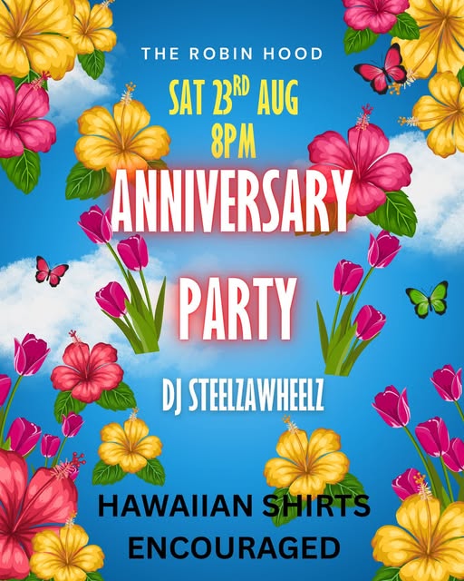 10 Year Anniversary Party!! With Hawaiian Shirts 10 Year Anniversary Party!! With Hawaiian Shirts