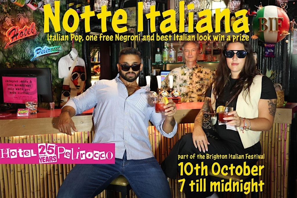 Notte Italiana at the Pelirocco The Negroni Experience
