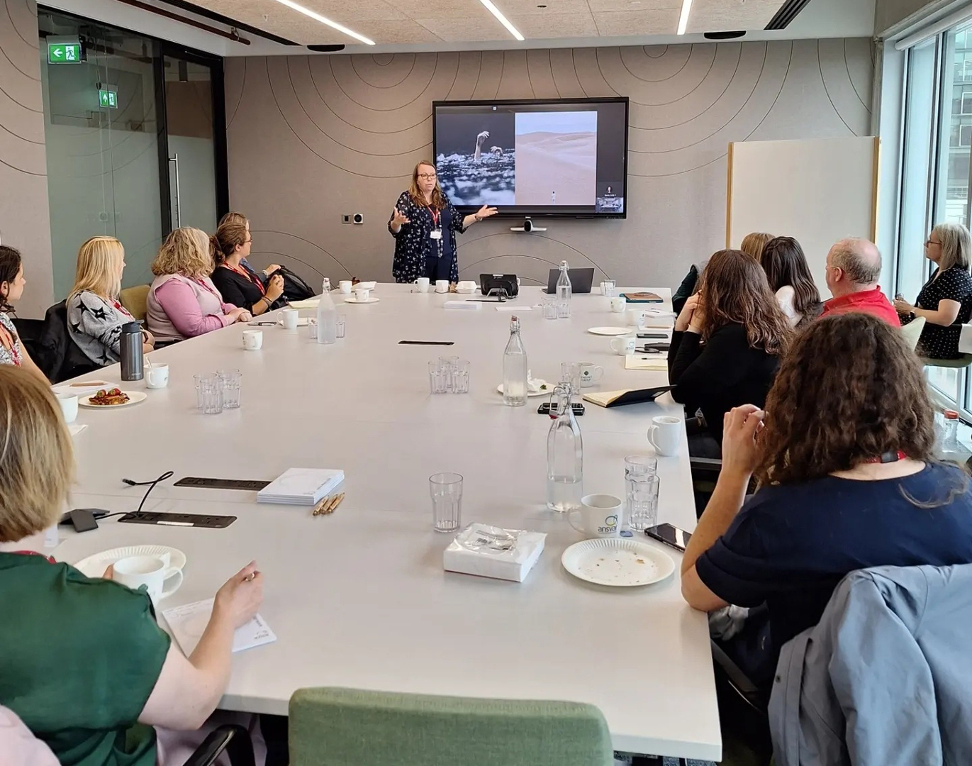 Wellbeing workshop for charity employees