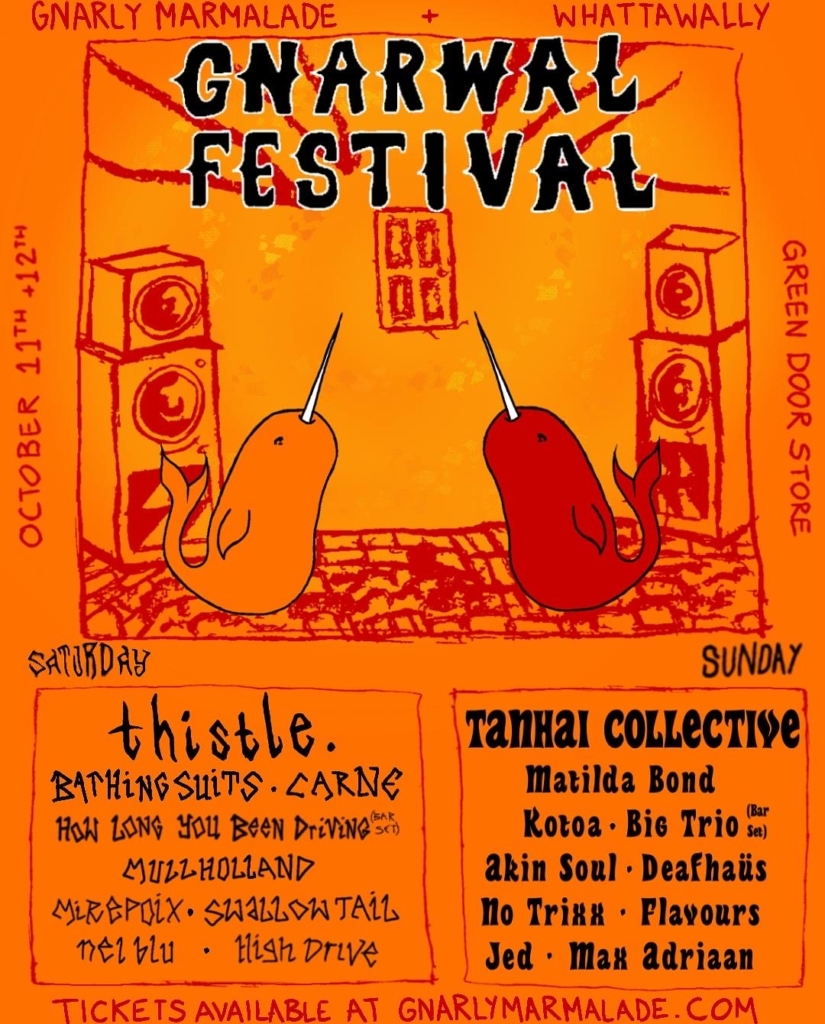 Gnarwal Festival, Green Door Store, October 11th-12th….