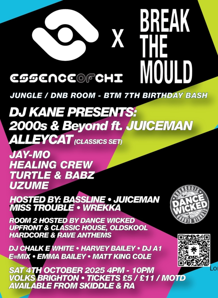 EOC x BTM x DW DAY RAVE:  D&B / JUNGLE / HOUSE & OLD SKOOL