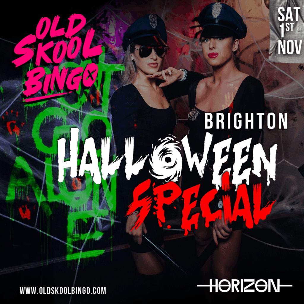 Old Skool Bingo Sat 1st Nov Brighton Halloween special Old Skool Bingo Sat 1st Nov Brighton Halloween special