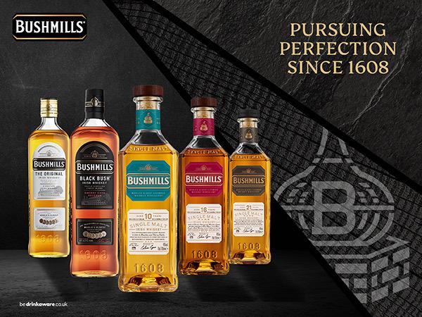 Bushmills Irish Whiskey and Fortified Wine Tasting