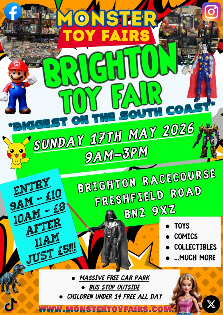 Brighton Toy Fair – The Biggest on the South Coast – over 150 stalls