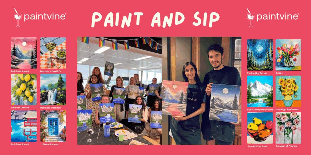 Paint and Sip – Xmas Starry Night | The Tempest
